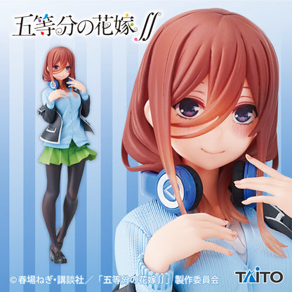 The Quintessential Quintuplets - Miku Nakano (Seifuku Ver.) Coreful Figure