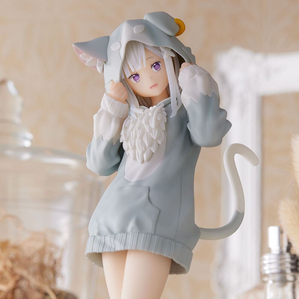 Re:Zero - Emilia Cat Pajama SPM Anime Figure