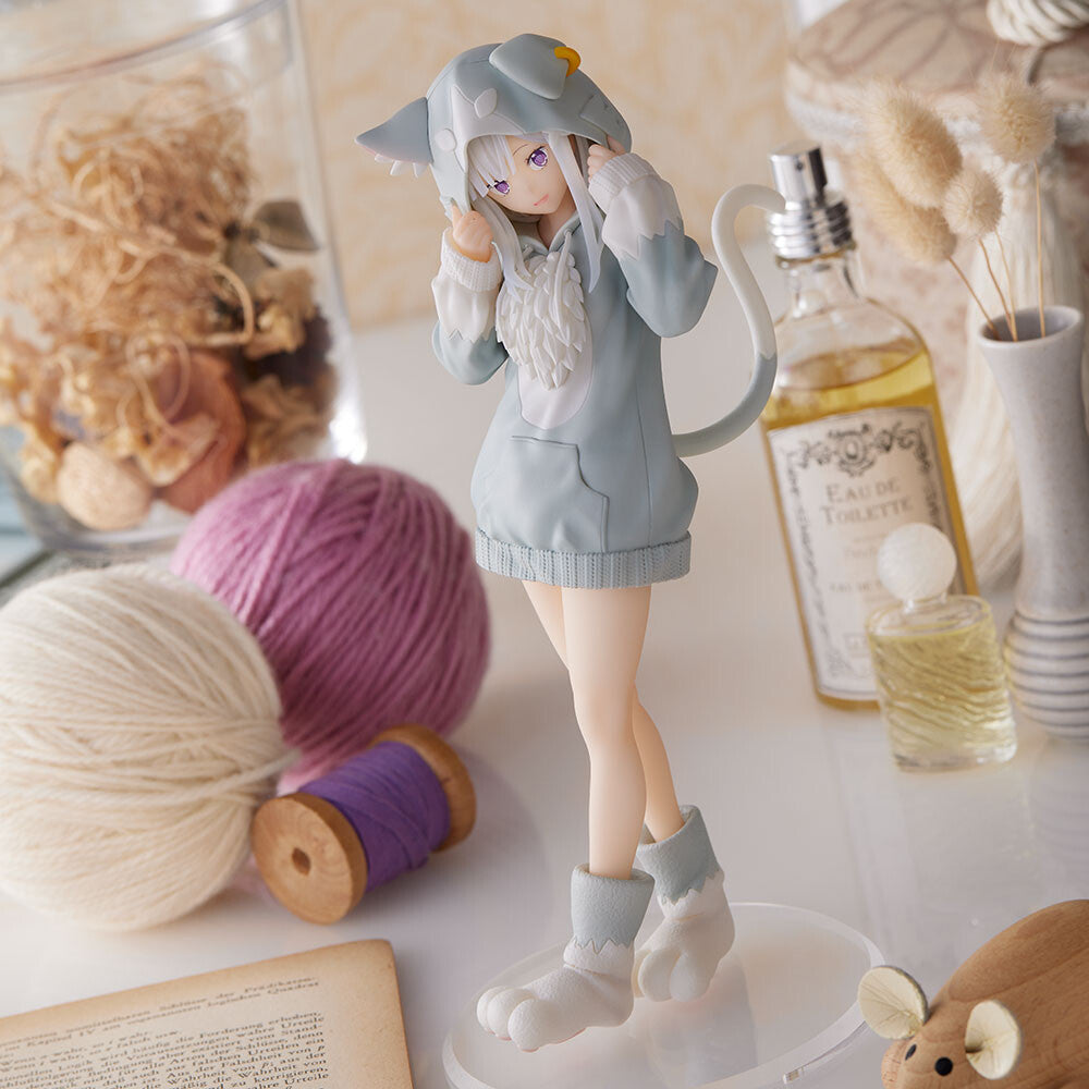 Re:Zero - Emilia Cat Pajama SPM Anime Figure